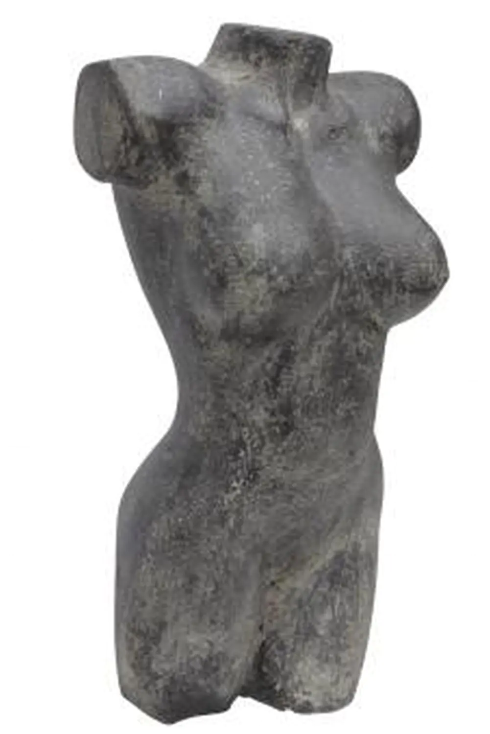  Product image 2 of the product “Female Torso. 28 x 19 x 50cm. Stone cast, handcrafted & coloured ”